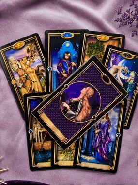 Gilded Tarot mini Deck by Ciro Marchetti